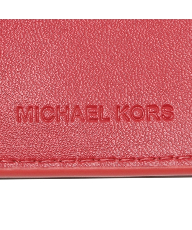 MICHEAL KORS 二つ折り財布 レッド