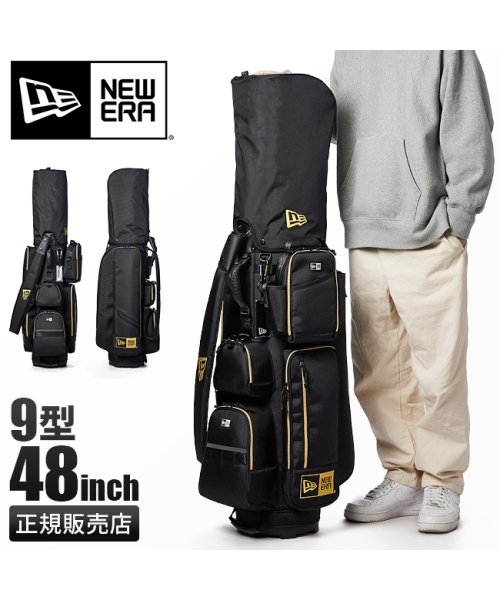 ニューエラ New Era ゴルフ キャディバッグ ゴルフバッグ メンズ レディース 9型 48インチ対応 Golf Cc Bag ニューエラ New Era Magaseek