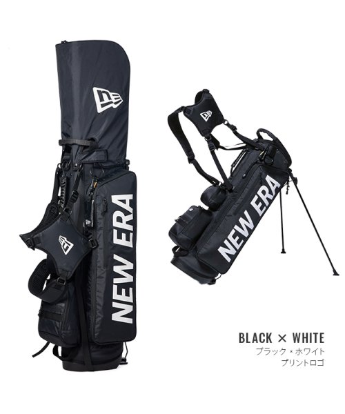 NEW ERA(ニューエラ)/ニューエラ new era ゴルフ キャディバッグ ゴルフバッグ スタンド セルフスタンド メンズ レディース 9型 48インチ GOLF sc－bag/img02