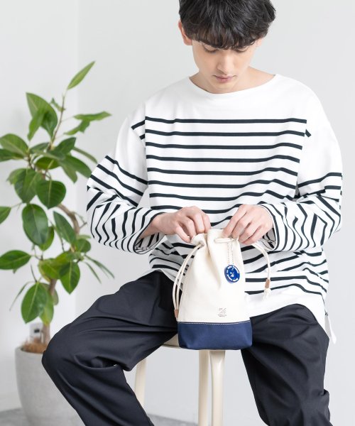 Butler Verner Sails バトラーバーナーセイルズ バッグ 巾着袋 メンズ キャンバス生地 バッグインバッグ トートバッグ ワンマイルバッグ JA