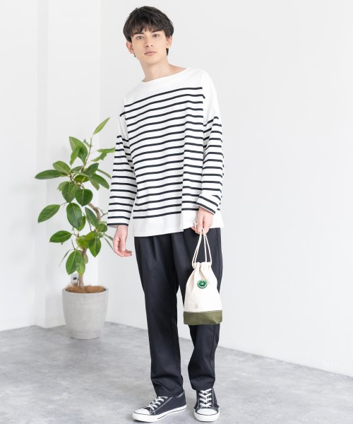 Butler Verner Sails バトラーバーナーセイルズ バッグ 巾着袋 メンズ キャンバス生地 バッグインバッグ トートバッグ ワンマイルバッグ JA