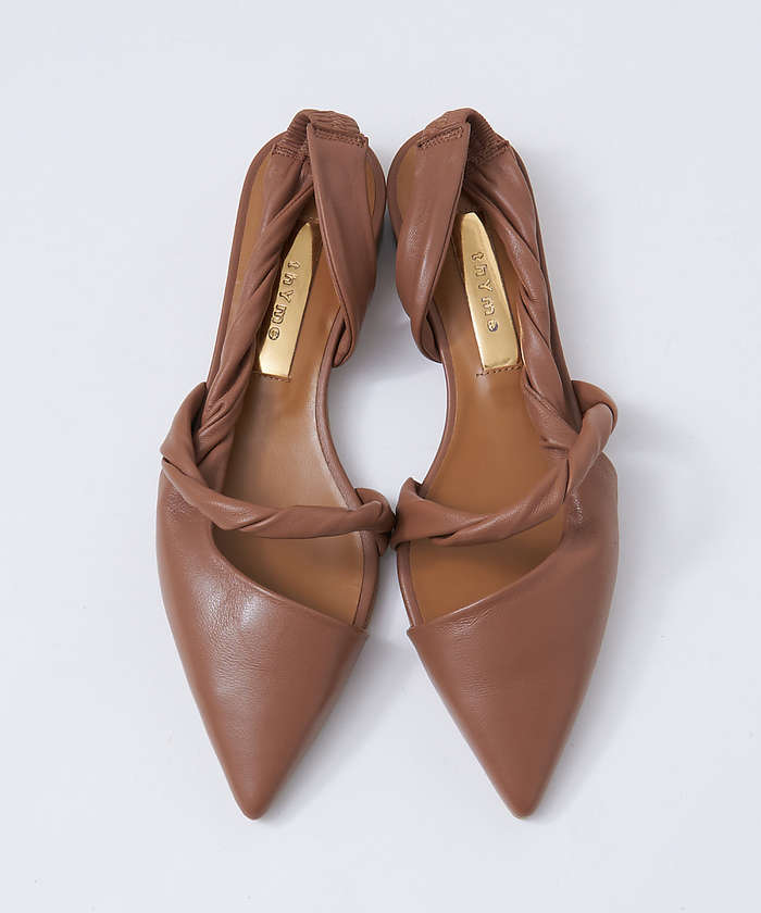 thYme/ひねりストラップサンダル(504560568)｜阪急百貨店公式通販