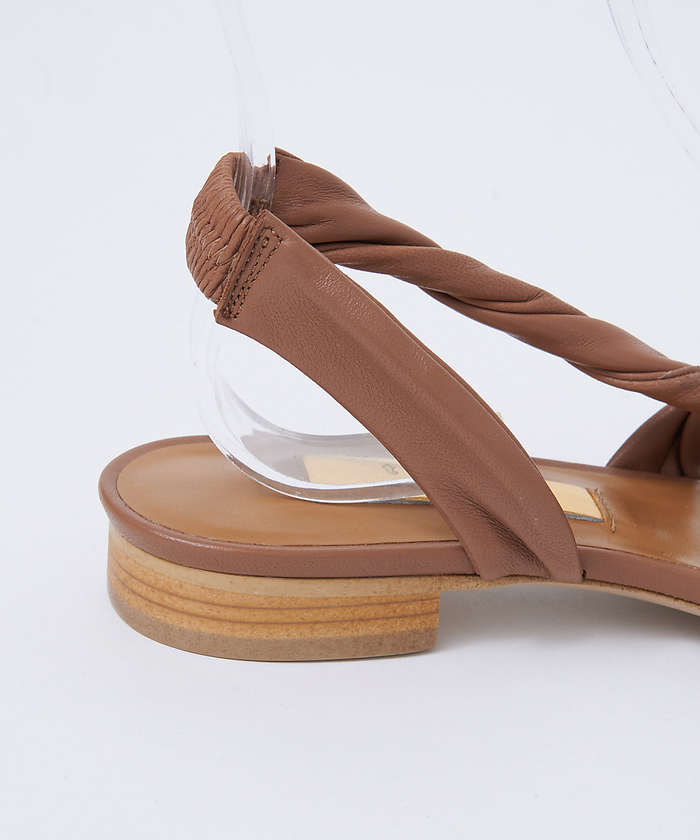 thYme/ひねりストラップサンダル(504560568)｜阪急百貨店公式通販