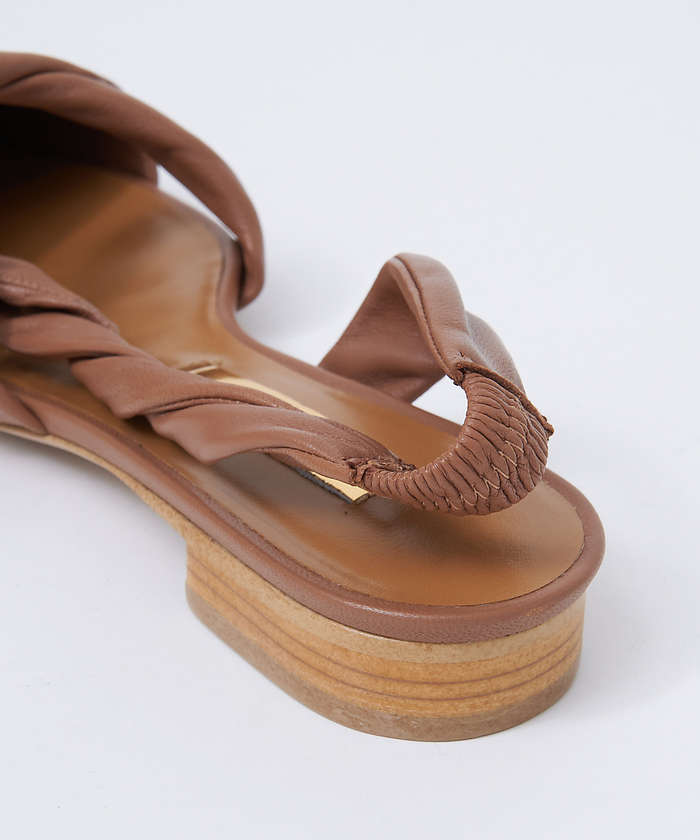 thYme/ひねりストラップサンダル(504560568)｜阪急百貨店公式通販