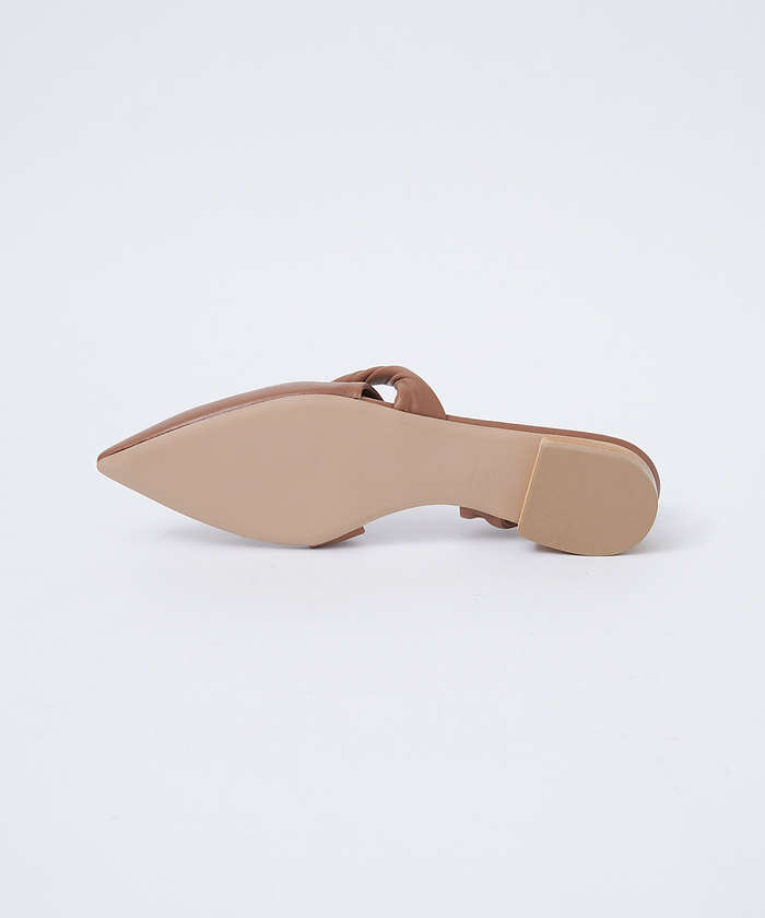 オゥ バニスター（Au BANNISTER）/thYme/ひねりストラップサンダル thYme/ひねりストラップサンダル(504560568)｜阪急百貨店公式通販