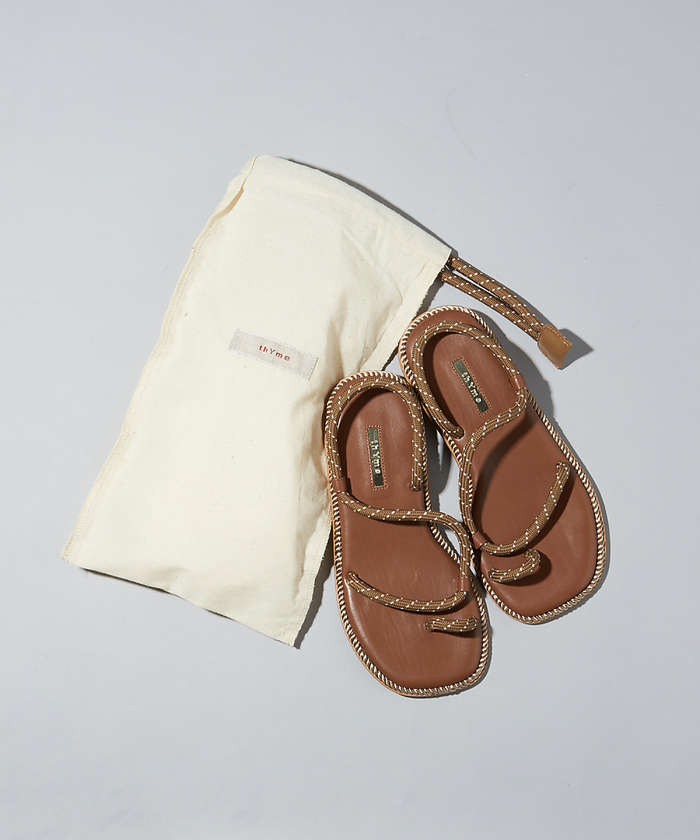 thYme//サムループサンダル(504560570)｜阪急百貨店公式通販サイト