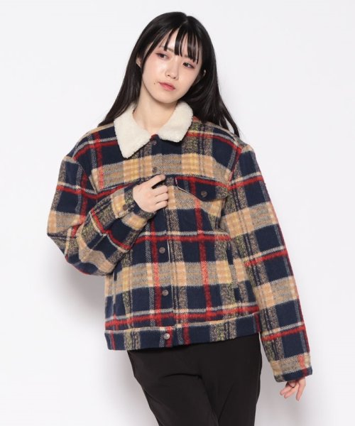 LEVI’S OUTLET(リーバイスアウトレット)/WOOL TRUCKER WOOL PLAID/img08