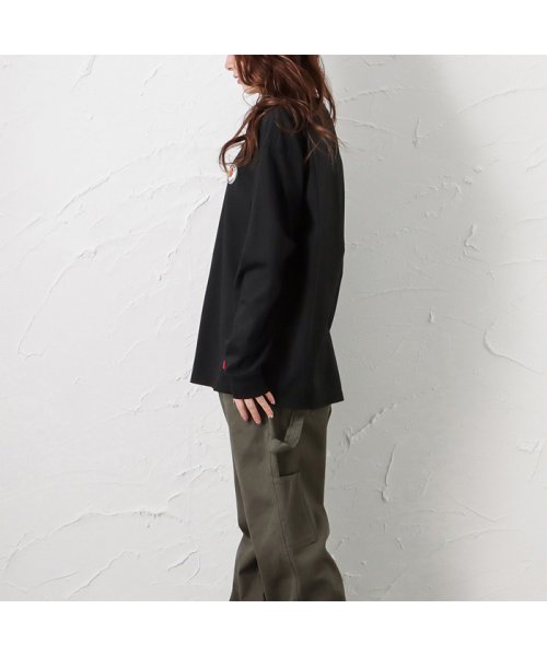 MAC HOUSE(women)(マックハウス（レディース）)/Dickies ディッキーズ 天竺ワッペンロングスリーブTシャツ 2187－2702/img01