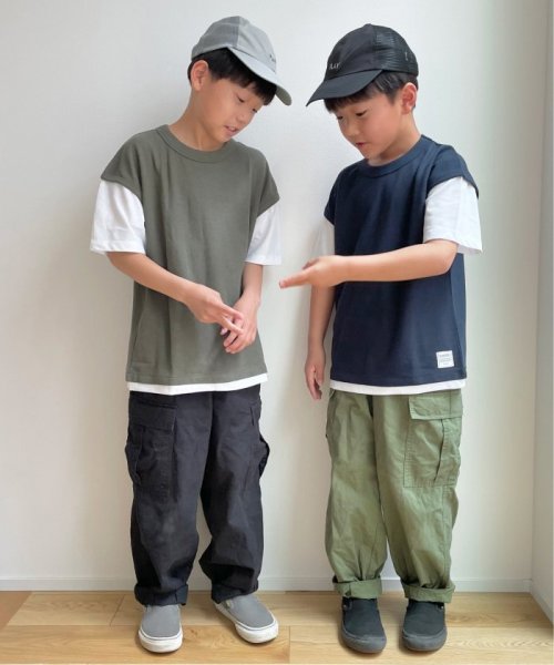 ikka kids(イッカ　キッズ)/PLAY刺繍メッシュキャップ/img10