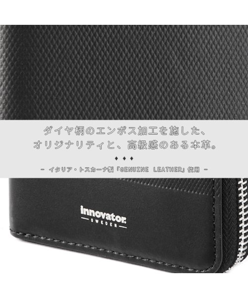 innovator(イノベーター)/イノベーター 財布 長財布 ロングウォレット ラウンドファスナー メンズ レディース 本革 レザー innovator INW－48/img06