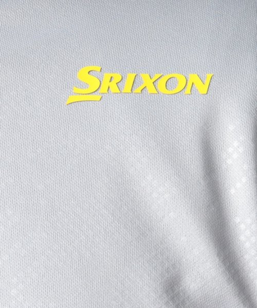 SRIXON(スリクソン)/変形衿エンボス地柄シャツ(吸汗速乾/UVケア(UPF15))【アウトレット】/img06