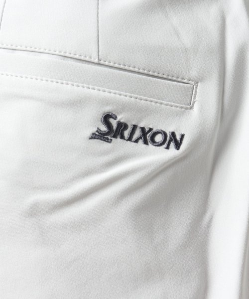 SRIXON(スリクソン)/スイングサポート機能ベルト搭載 ツータックパンツ(ストレッチ)【アウトレット】/img05