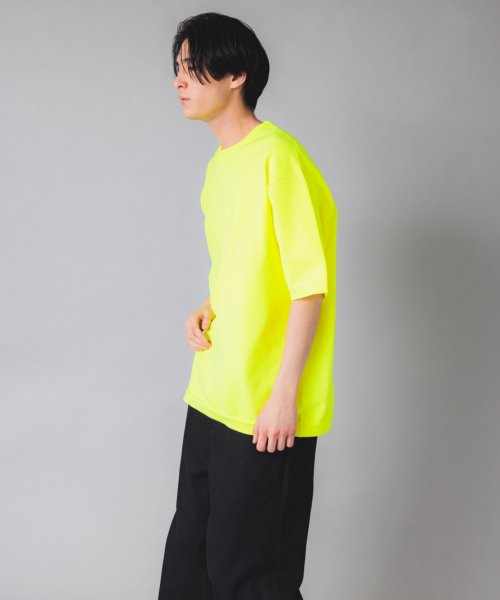 NuAns(ニュアンス)/【Newance】Oversized Knit T Shirt ニットTシャツ/img04