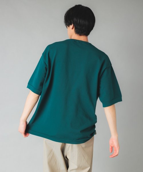 NuAns(ニュアンス)/【Newance】Oversized Knit T Shirt ニットTシャツ/img22