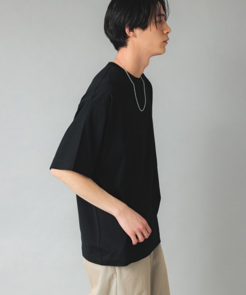 NuAns(ニュアンス)/【NewAnce】Oversized T Shirt オーバーサイズシルケットTシャツ/img02