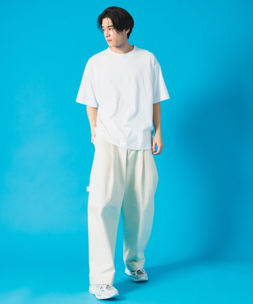 NuAns(ニュアンス)/【NewAnce】Oversized T Shirt オーバーサイズシルケットTシャツ/img04