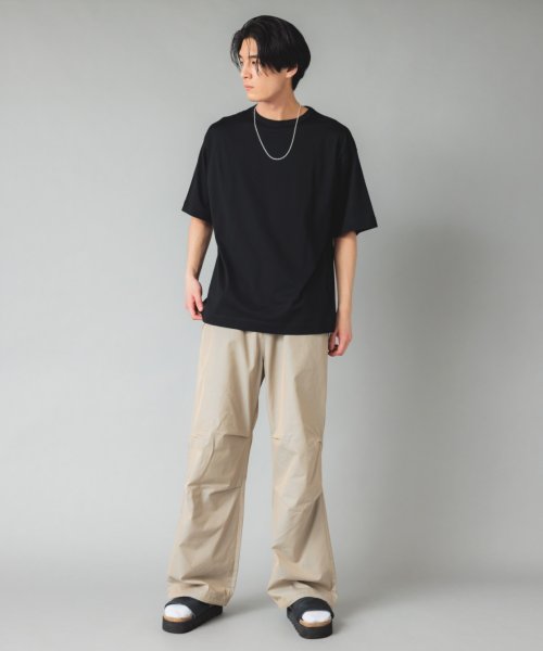 NuAns(ニュアンス)/【NewAnce】Oversized T Shirt オーバーサイズシルケットTシャツ/img07