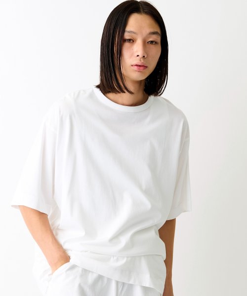 NuAns(ニュアンス)/【NewAnce】Oversized T Shirt オーバーサイズシルケットTシャツ/img13