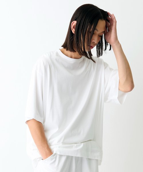 NuAns(ニュアンス)/【NewAnce】Oversized T Shirt オーバーサイズシルケットTシャツ/img14