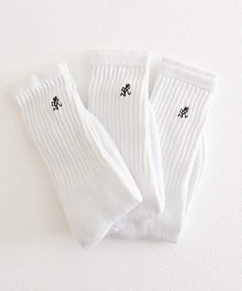 GLOSTER(GLOSTER)/【GRAMICCI/グラミチ】MIU EMB SOCKS (3組セット)2/img05