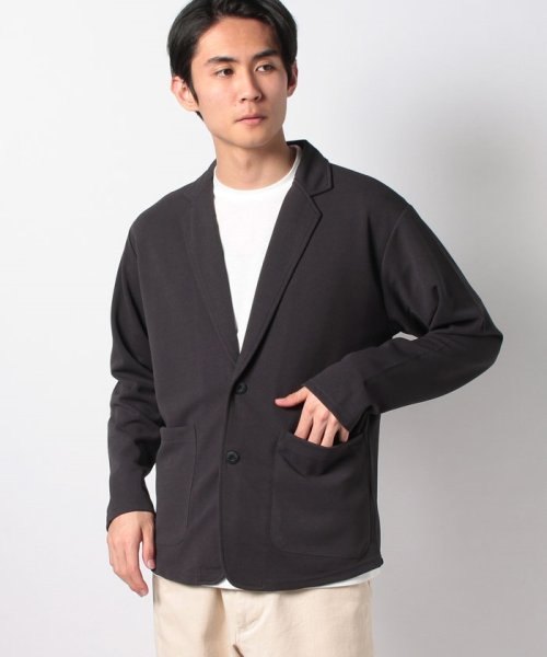 JEANS MATE(ジーンズメイト)/【BLUESTANDARD】２点セット　カットテーラードジャケット＋ジャケット専用Ｔシャツ/img10