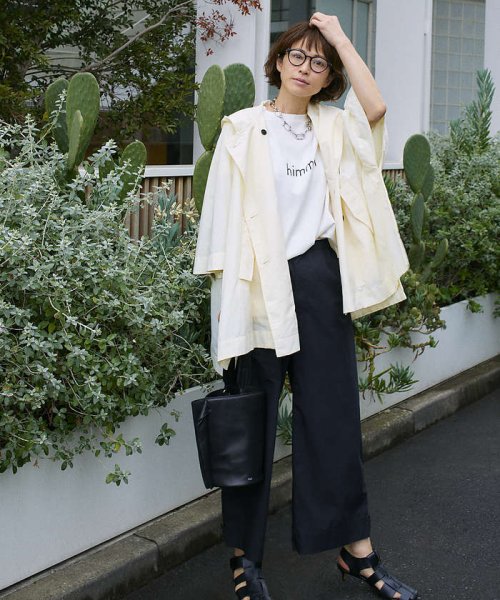 ダンプイージーワイドパンツ モデル：H167 B79 W58 H85