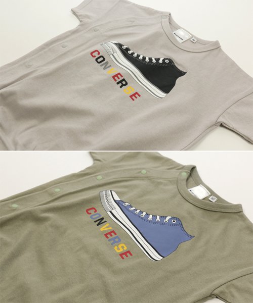 CONVERSE(CONVERSE)/コンバース半袖ロンパース/CONVERSE/img13