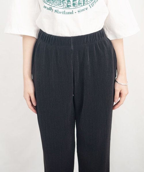 ARGO TOKYO(アルゴトウキョウ)/Accordion Color Pleats Pants 22024　アコーディオンプリーツパンツ　カラーパンツ　カラープリーツパンツ　カットオフフリー/img41