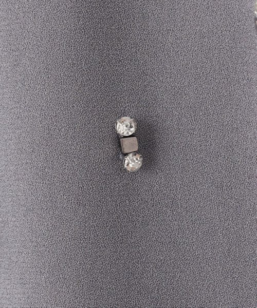 刺繍ワイドサロペット 