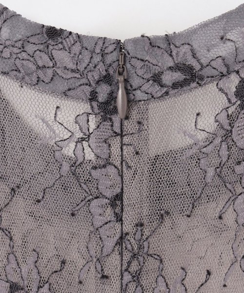 刺繍ワイドサロペット 