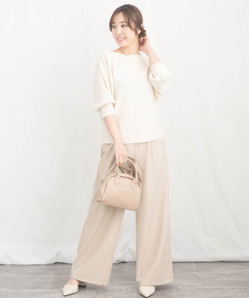 ARGO TOKYO(アルゴトウキョウ)/Tuck Wide Pants 22025　タックワイドパンツ　ワイドパンツ　タックパンツ　/img26