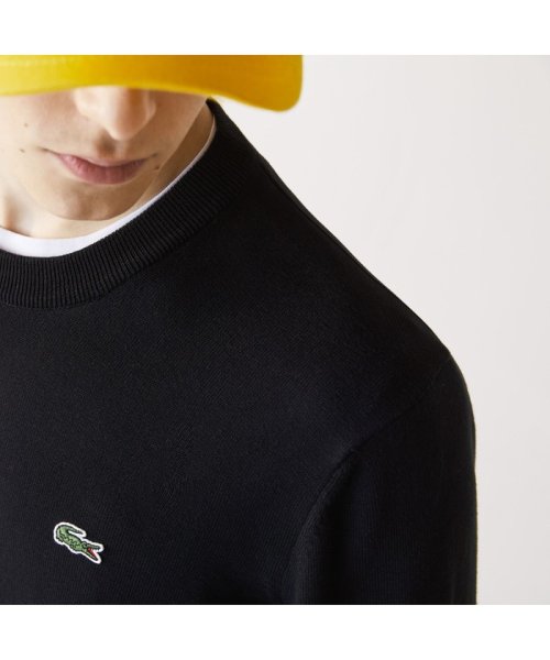 LACOSTE Mens(ラコステ　メンズ)/オーガニックコットンクルーネックセーター/img03