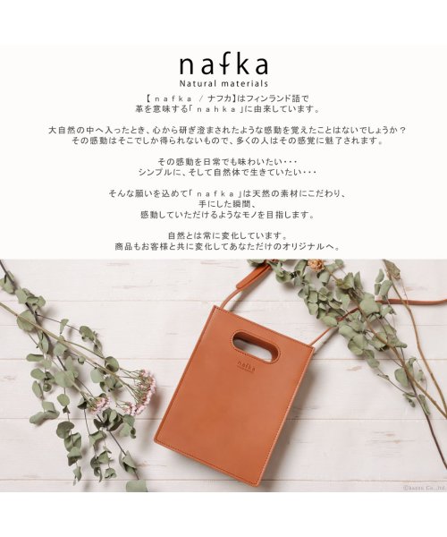 nafka(ナフカ)/NAFKA ナフカ ショルダーバッグ スクエア レディース 本革 日本製 NFK－72110/img04
