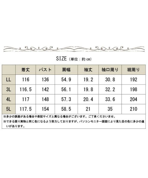 GOLD JAPAN(ゴールドジャパン)/大きいサイズ レディース ビッグサイズ ピンタックシャツワンピース/img18