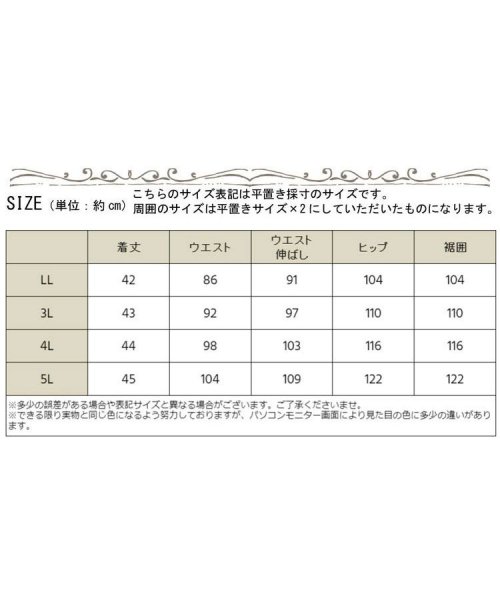 GOLD JAPAN(ゴールドジャパン)/大きいサイズ レディース ビッグサイズ ワッペン付き台形デニムスカート/img18