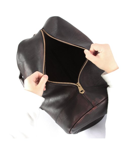 vasco バッグ ダッフルバッグ ボストンバッグ ボンサック メンズ レザー 本革 日本製 ヴァスコ バスコ オールドオイル vs－200l ボンサック 　　　　　