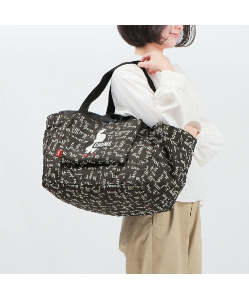 CHUMS(チャムス)/【日本正規品】チャムス エコバッグ CHUMS レジバッグ レジかご Eco Bag トートバッグ お買い物バッグ 大容量 折り畳み CH60－3055/img06