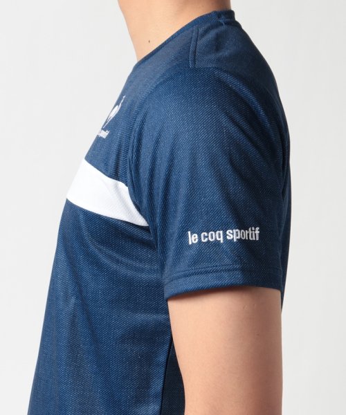 le coq sportif (ルコックスポルティフ)/【テニス】DENIM PRINT GAME SHIRT【アウトレット】/img04