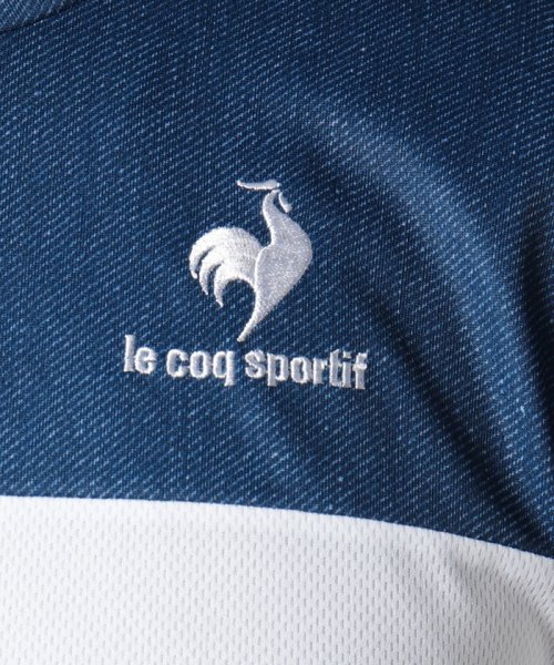 le coq sportif (ルコックスポルティフ)/【テニス】DENIM PRINT GAME SHIRT【アウトレット】/img05