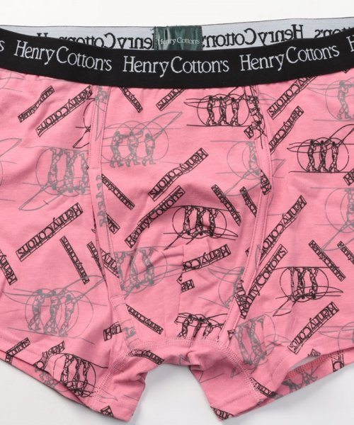Henry Cotton`s(ヘンリーコットンズ)/ヘンリーコットンズ　ロゴ柄ボクサーパンツ/img02