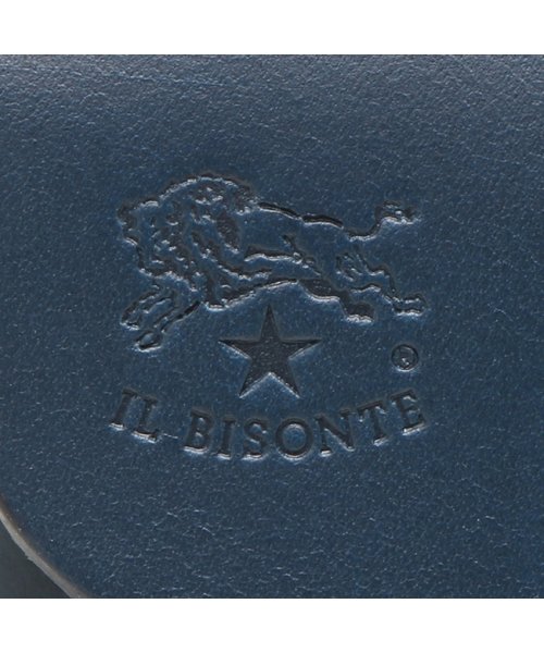 IL BISONTE(イルビゾンテ)/イルビゾンテ カードケース コインケース ネイビー メンズ レディース IL BISONTE SCC032 PG0001 BL137B/img07