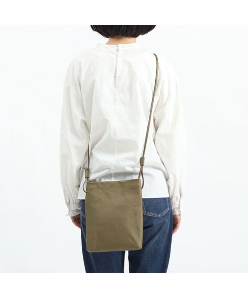 SLOW(スロウ)/スロウ ショルダーバッグ SLOW embossing leather shoulder bag L 縦型 斜めがけ A5 栃木レザー 日本製 300S137J/img08