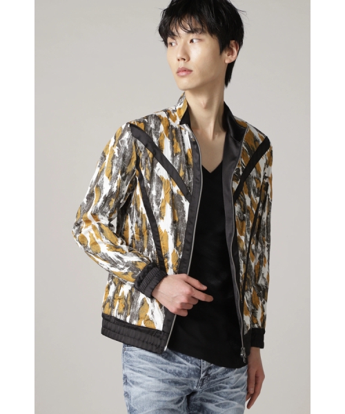 mxxshopTORNADO MART leopard design jacket suit - テーラードジャケット