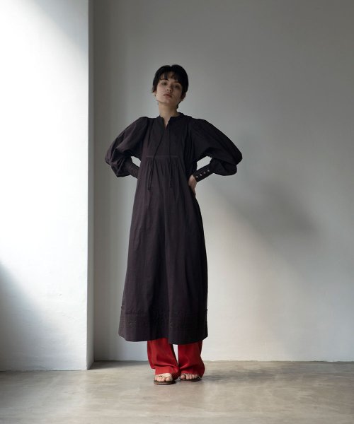 marjour(マージュール)/EMBROIDERY COTTON ONEPIECE/img19