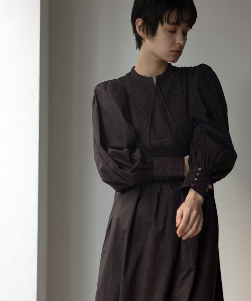 marjour(マージュール)/EMBROIDERY COTTON ONEPIECE/img21