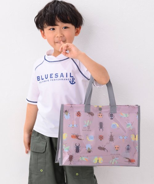 TeddyShop(テディショップ)/プールバッグ ビーチバッグ 女の子 男の子 キッズ 子供用 小学校 ウズランド ビニールバッグ クリアバッグ/img08