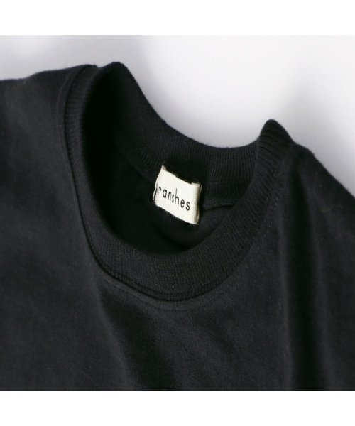 BRANSHES(ブランシェス)/【デニムポケット】袖ロゴ入り半袖Tシャツ/img48