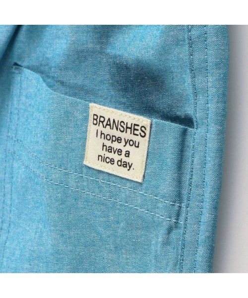 BRANSHES(ブランシェス)/【爽やかシャンブレー】クロップドパンツ/img30