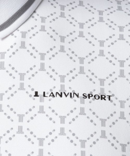 LANVIN SPORT(ランバン スポール)/幾何学柄半袖ポロシャツ【アウトレット】/img17