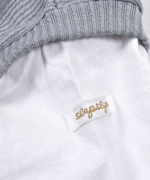 SLAP SLIP(スラップスリップ)/ベスト × シャツ リボン レイヤード風 Tシャツ (80～130cm)/img17
